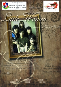 Poster teater Little Women